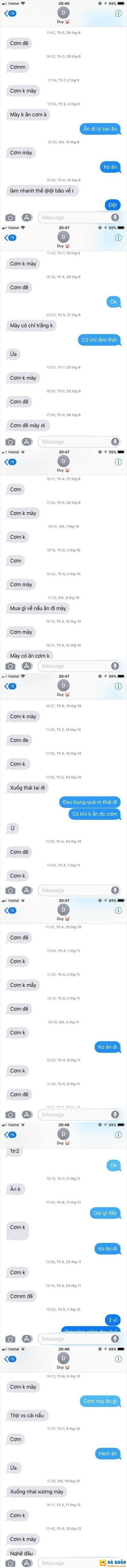  :v  có những ông anh dành cả đời chỉ để gọi em gái xuống ăn cơm. :))) dethg mà kiên nhẫn vaizzzz  :x :x 