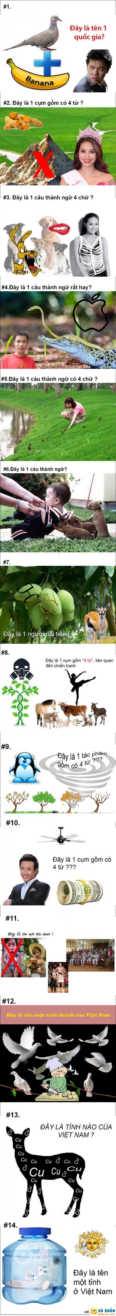  :v  đuổi hình bắt chữ nào anh em...mời các xểm  hài hước  