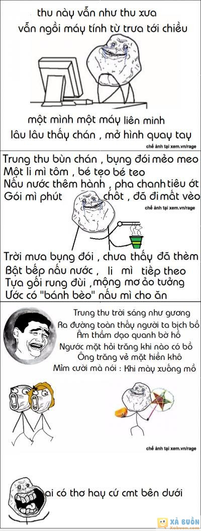  <3  thơ trung thu :))  =))  -  haivl | hài hước | hài vl  