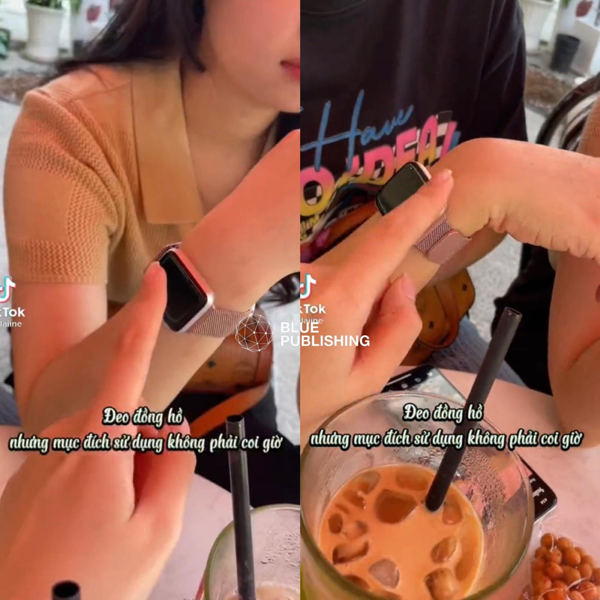 Hồi giờ cũng nghĩ để xem giờ, mua rồi mới biết 😃 -  haivl