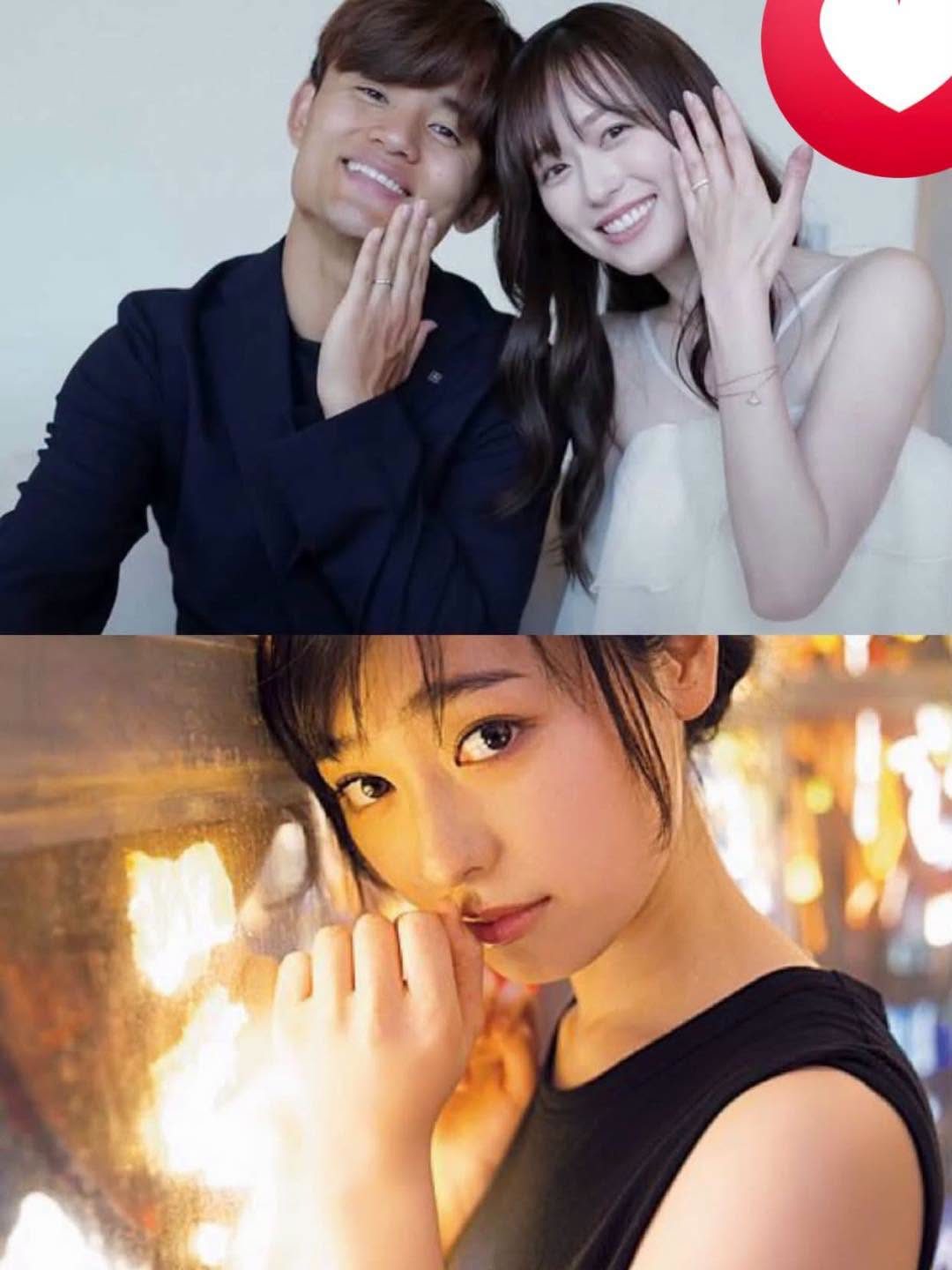 CHÍNH THỨC: Tiền vệ đội tuyển Nhật Bản - Takefusa Kubo (25 tuổi) bất ngờ thông báo kết hôn với nữ diễn viên phim Nhật Bản - Fukuhara Haruka (28 tuổi).