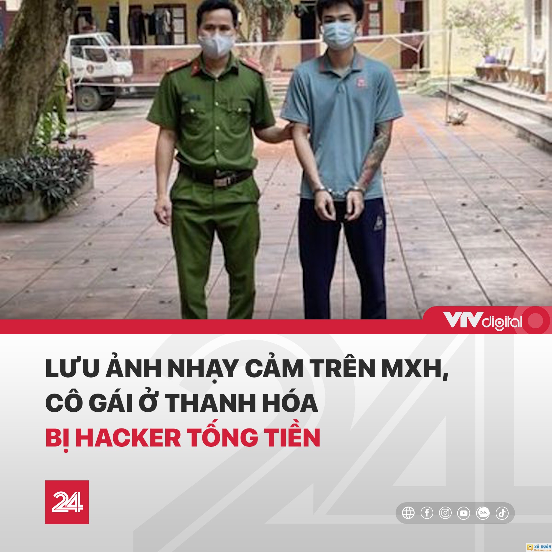 Lưu ảnh nhạy cảm trên mạng xã hội bị hacker tống tiền