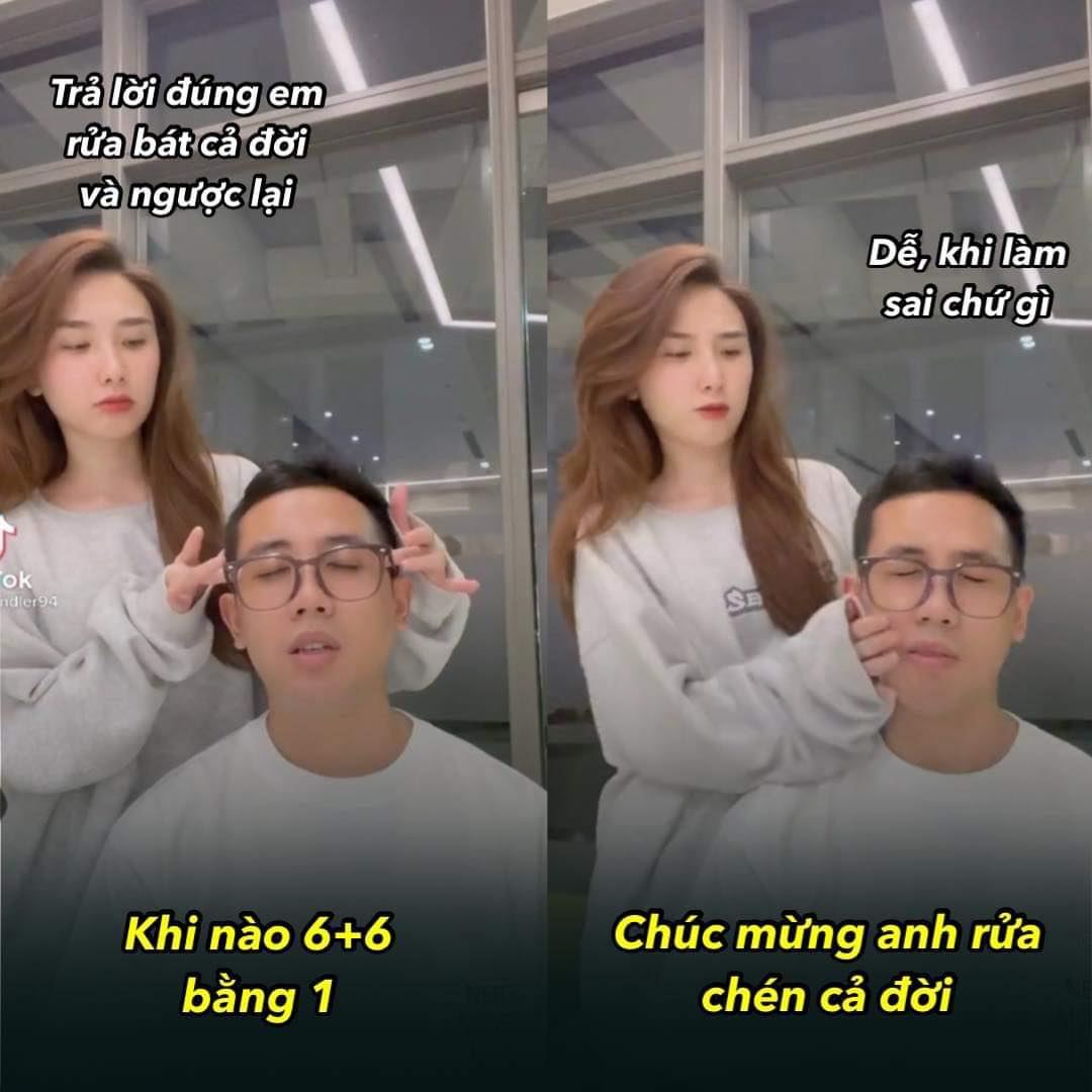 Chúc mừng anh rửa chén cả đời … 😂 -  haivl | hài hước | hài vl  