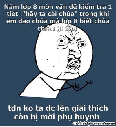 :d  đó là lý do em ở team "lai" dạo, nghe chữ chùa thôi đã tức rồi  :x 