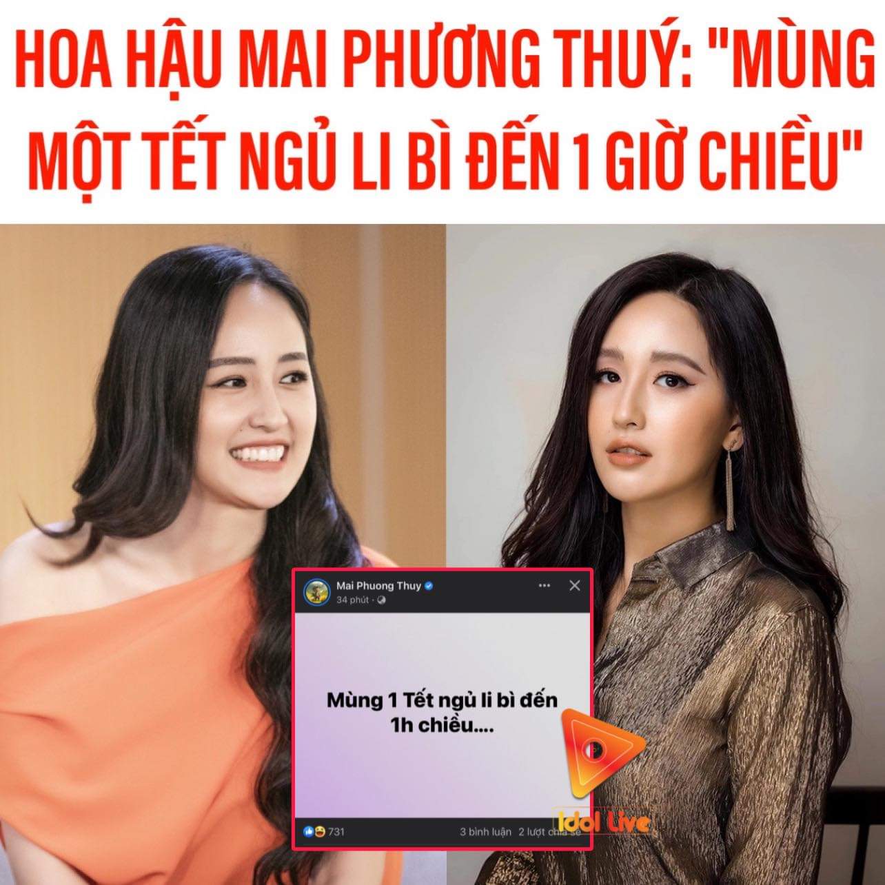 Thì ra hoa hậu cũng ngủ nướng như người thường 😛😛
