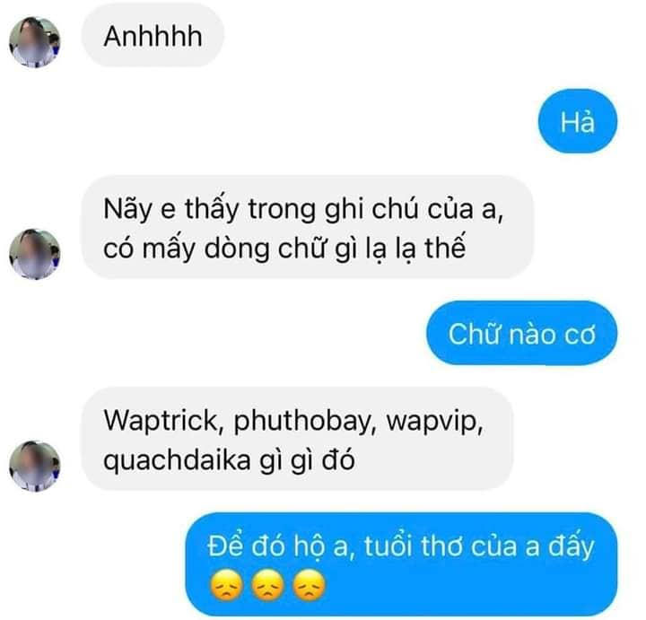 Những kỉ niệm và bài học đầu tiên của anh đấy... -  haivl