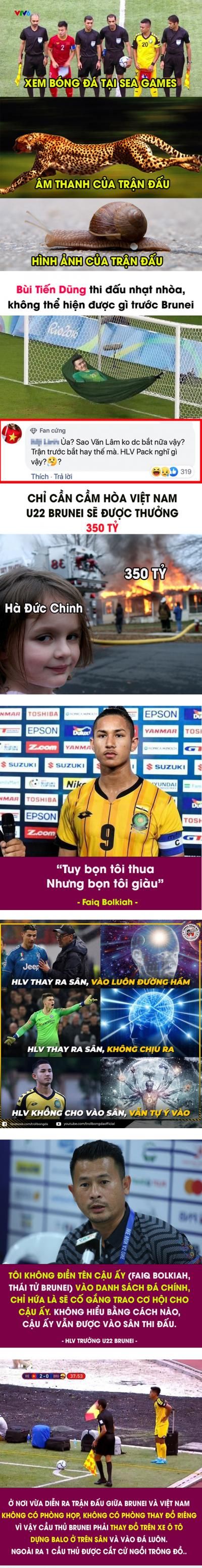  <3  tổng hợp ảnh chế của cư dân mạng về trận đấu việt nam - brunei  :( 