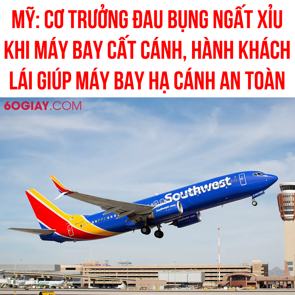 HÀNH KHÁCH ĐỈNH CỦA CHÓP 🤣🤣

Một hành khách là phi công của hãng hàng không khác đã giúp hạ cánh an toàn chiếc máy bay của Southwest Airlines sau khi cơ trưởng của chiếc máy bay này “mất khả năng lao động” vàXem thêm cần được chăm sóc y tế.

Một phát ngôn viên của Southwest Airlines cho biết, sự việc xảy ra vào ngày 22-3 trên chuyến bay 6013 của hãng khởi hành từ Las Vegas và đến Columbus, bang Ohio, Mỹ. Tuy nhiên, cơ trưởng đột nhiên cảm thấy đau bụng, và “ngất xỉu hoặc mất khả năng lao động” khoảng 5 phút sau đó, buộc máy bay phải quay trở lại Las Vegas.

Khi được đề nghị hỗ trợ, một hành khách trên chuyến bay là phi công của hãng hàng không khác đã kịp thời giúp máy bay hạ cánh ở Las Vegas mà không xảy ra sự cố nào.