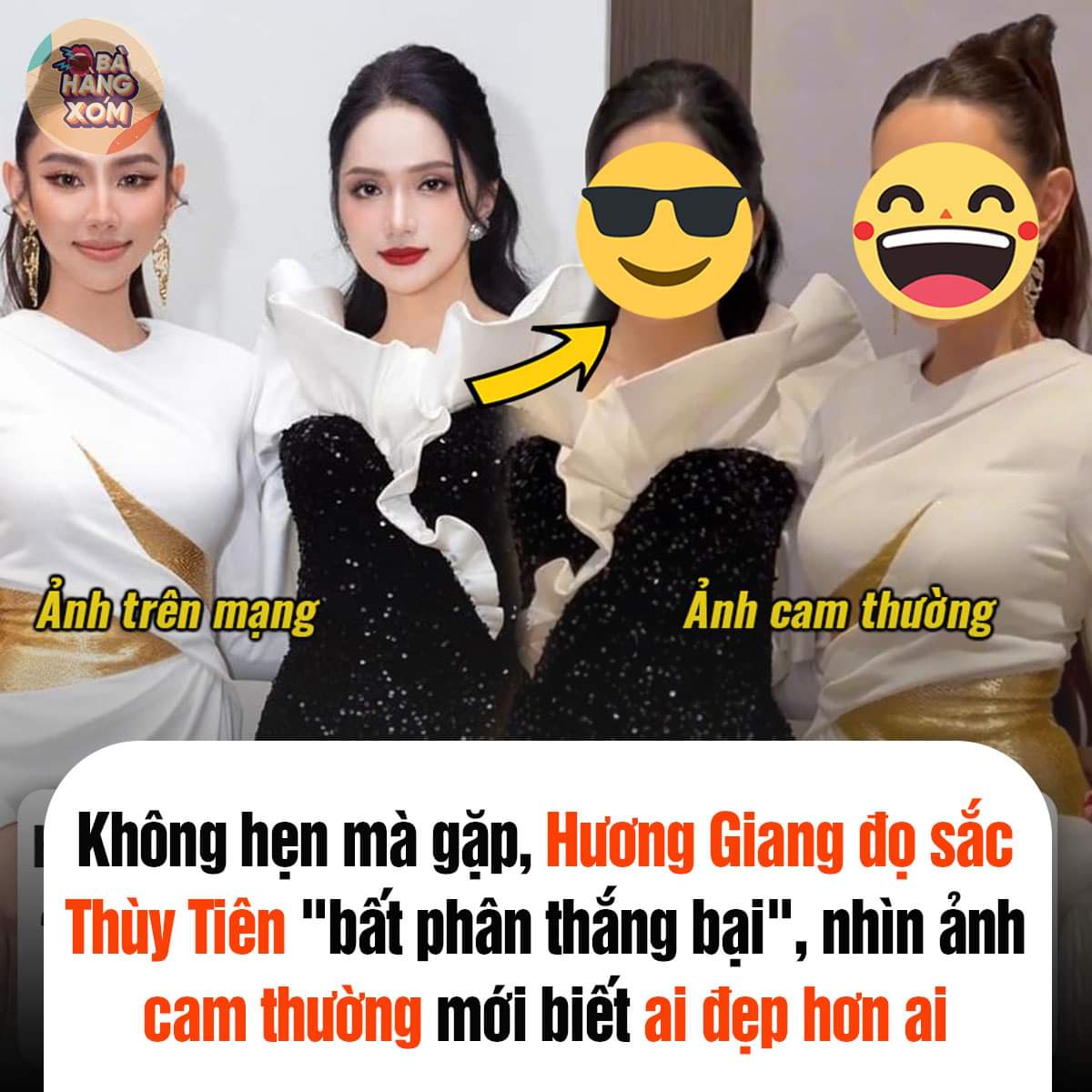 Hoa hậu mà gặp Cam thường thì cũng chỉ dzậy thôi 😏 -  haivl