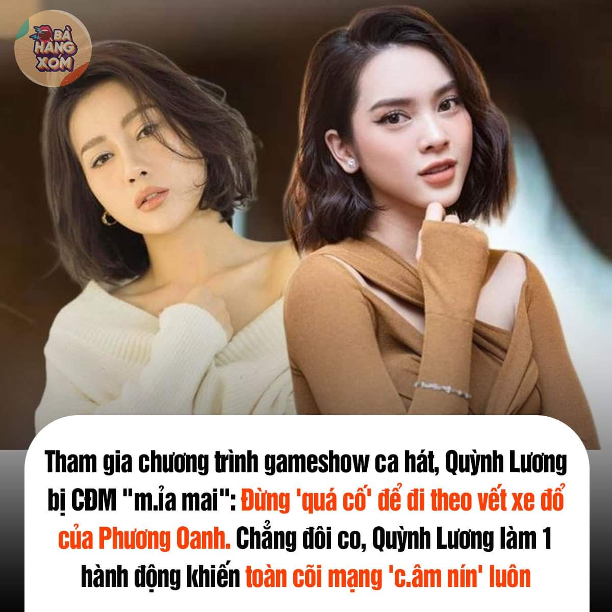 Tự dưng Phương Oanh bị l.ôi vào chuyện này 😅😅😅 -  haivl