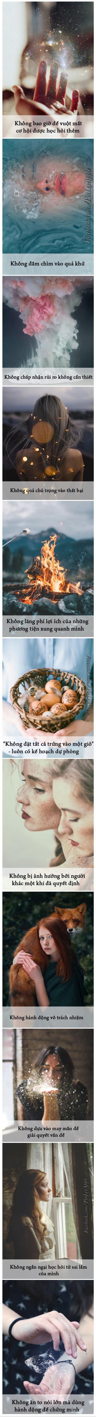  :d  những điều "không" mà bạn cần phải biết.  :( 