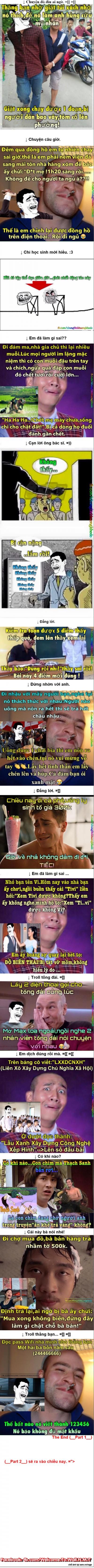  :3  tổng hợp những tình huống khó đỡ (part 1)  <3 <3   -  haivl