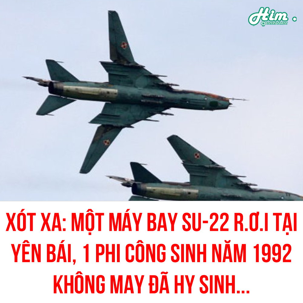 ANH ĐÃ CỐ CỨU MÁY BAY...😔

Theo đó, vào lúc 12 giờ 9 phút cùng ngày, máy bay Su-22, số hiệu 5873 của Trung đoàn Không quân 921, Sư đoàn 371, Quân chủng Phòng không - Không quân do Đại úy phi công cấp 3 T.N.D.Xem thêm điều khiển, cất cánh chuyến bay thứ nhất, bài bay huấn luyện số 206.

Đến 12 giờ 27 phút, trong lúc hạ cánh, máy bay gặp n.ạn, phi công được lệnh nhảy dù nhưng cố cứu máy bay. Tuy nhiên máy bay bị rơi và phi công đã hy sinh.

Đại úy T.N.D.(sinh năm 1992, trú tại phường Nam Cường, thành phố Yên Bái, tỉnh Yên Bái) là Phi đội phó, Tham mưu trưởng Phi đội 1 thuộc Trung đoàn Không quân 921, Sư đoàn 371.

Ngay sau khi xảy ra vụ việc, Bộ Quốc phòng đã chỉ đạo Quân chủng Phòng không - Không quân và các cơ quan, đơn vị liên quan khẩn trương khắc phục hậu quả, điều tra làm rõ nguyên nhân vụ tai n.ạn; cùng với cơ quan chức năng và cấp ủy, chính quyền, các đoàn thể địa phương thăm hỏi, động viên gia đình và làm công tác chính sách đối với Đại úy T.N.D. và gia đình.

Theo: Tiền Phong