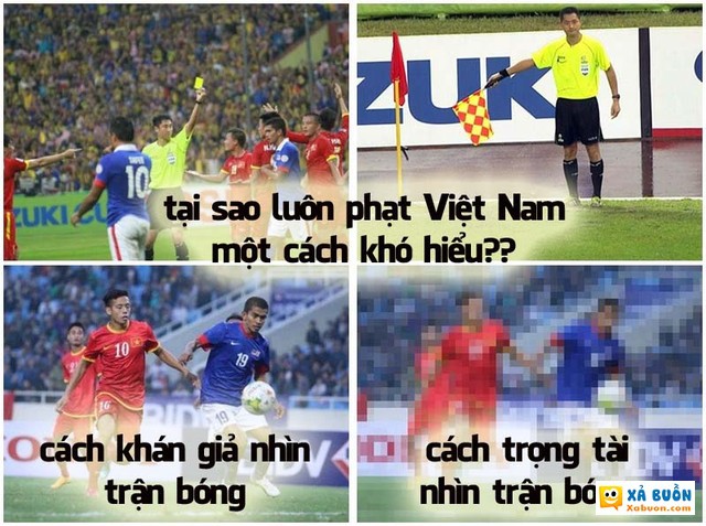 Cách trọng tài nhìn trận đấu hôm qua  -  haivl | hài hước | hài vl  