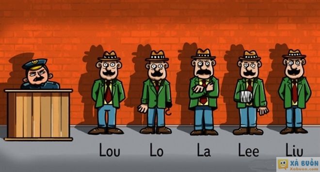 Đối vui: Ai là kẻ cướp trong 5 người đàn ông? -  haivl