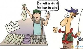 Truyện cười: Ăn Đầu Cá Giúp Cải Thiện Trí Thông Minh Truyện cười: Ăn Đầu Cá Giúp Cải Thiện Trí Thông Minh