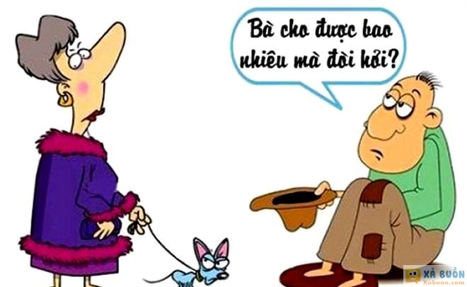 Đối vui: Cái gì mà người có phải đi xin người không có?