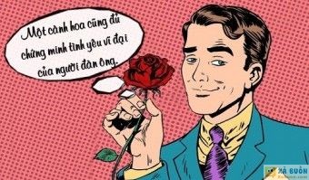 Truyện cười: Đàn Ông Chỉ Nên Tặng Phụ Nữ Một Cành Hoa