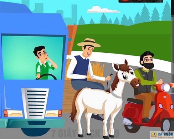 Đối vui: Đố bạn xe nào phạm luật khi dừng đèn đỏ?