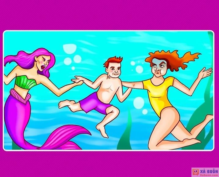 Đối vui: Đố vui hại não: Ai là mẹ của cậu bé này? -  haivl