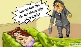 Truyện cười: Không Thể Uống Thuốc Vào Buổi Sáng -  haivl