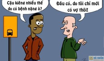 Truyện cười: Kiêng Khem Vì Có Vợ -  haivl | hài hước | hài vl  