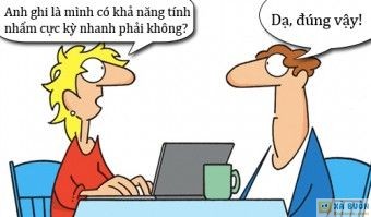 Truyện cười: Kinh Ngạc Trước Khả Năng Tính Nhẩm Của Ứng Viên Truyện cười: Kinh Ngạc Trước Khả Năng Tính Nhẩm Của Ứng Viên