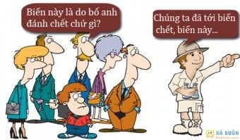 Truyện cười: Lý Do Gọi Biển Chết -  haivl | hài hước | hài vl  