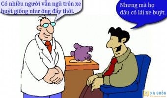 Truyện cười: Lý Do Không Được Ngủ Trên Xe Buýt -  haivl