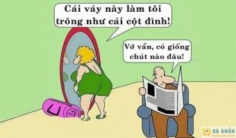 Truyện cười: Vợ Buồn Vì Không Giống Cột Đình - haivl Truyện cười: Vợ Buồn Vì Không Giống Cột Đình - haivl