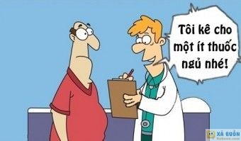 Truyện cười: Vợ Uống Thuốc Vì Chồng Mất Ngủ -  haivl