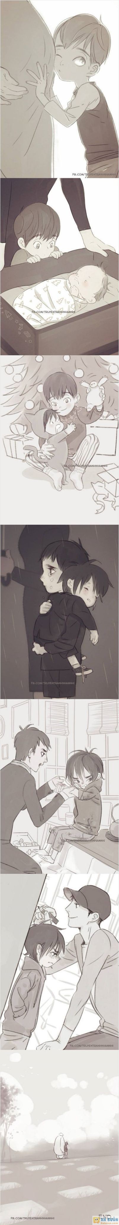  =)) <3   truyện tranh:  tadashi và hiro (big hero 6)				câu chuyện về đôi anh em này thật cảm động!!!  :d 