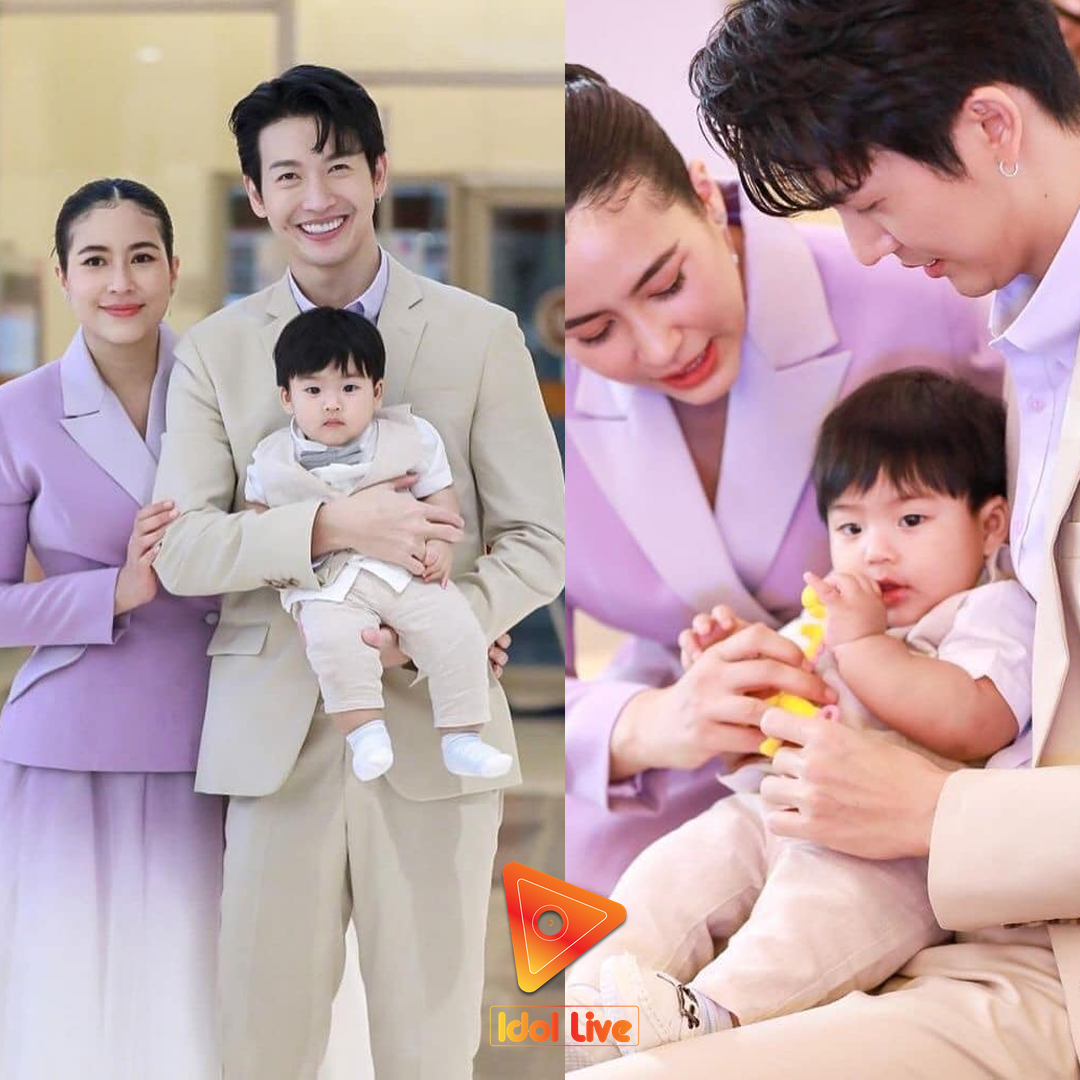 Lộ diện quý tử đầu lòng nhà nam thần Push Puttichai 😍 phải công nhận lấy chồng đẹp trai đẻ con yên tâm hẳn 😌
