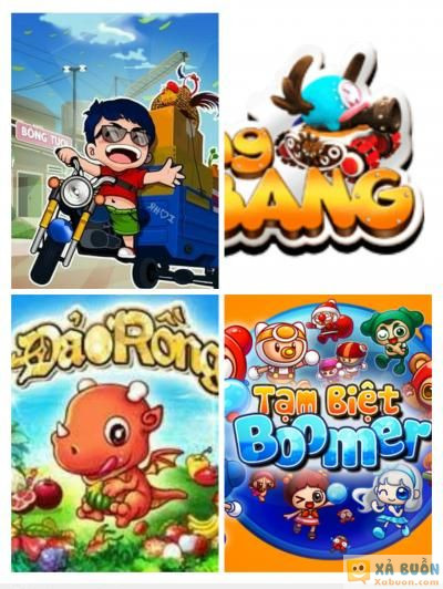  :x  ai còn nhớ những game này chắc tuổi thơ cũng dữ dội lắm  :d 