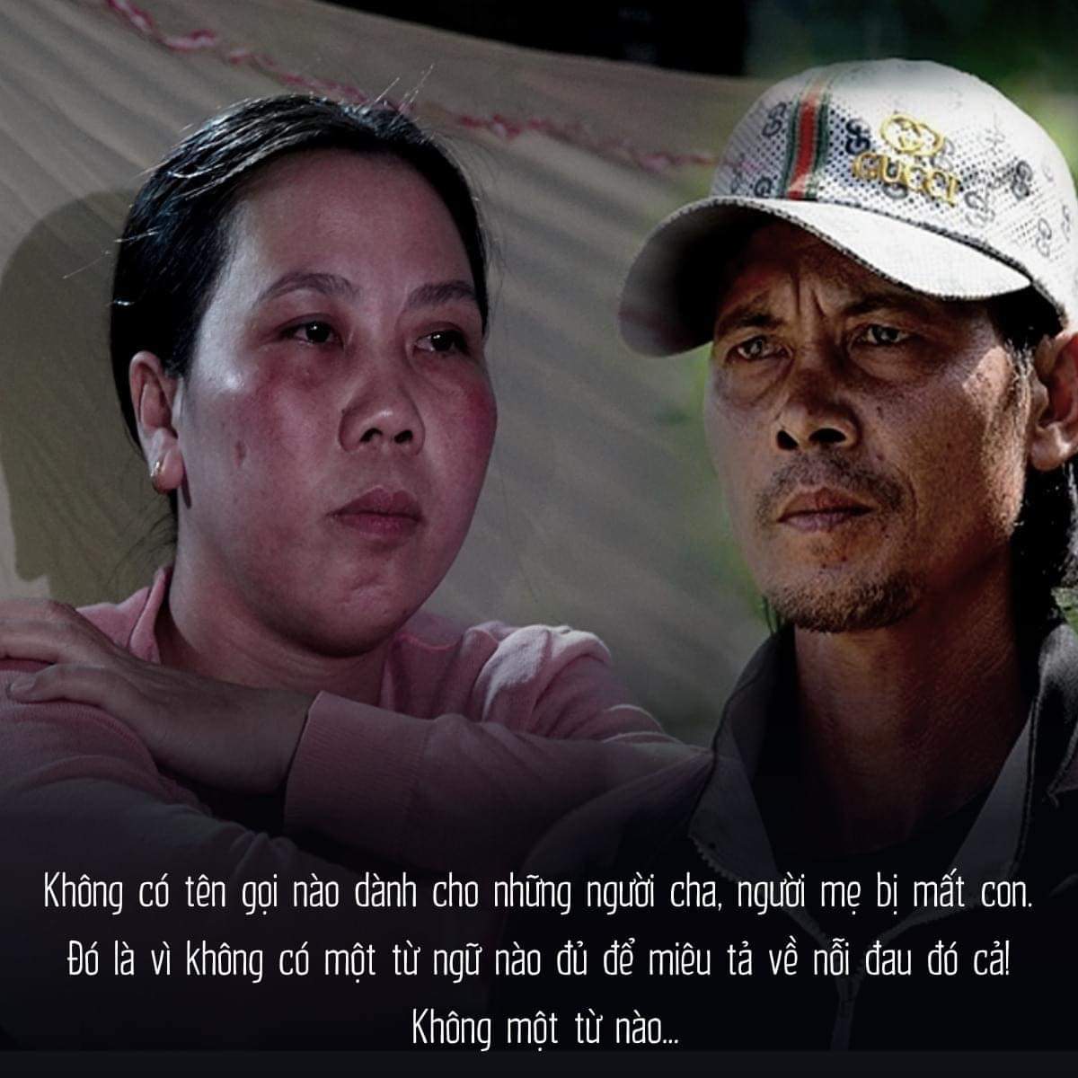 Nếu một đứa trẻ mất đi cha (mẹ), thì người ta gọi nó là đứa trẻ mồ côi, đà.n ông mất vợ thì gọi là góa, phụ nữ mất chồng thì gọi là quả phụ.

Nhưng tại sao không có tên gọi nào dành cho những người cha, người mẹ bị mất con? Ðó là vì không có một từ ngữ nào đủ để miêu tả về nỗi đau đó cả. Không một từ nào...