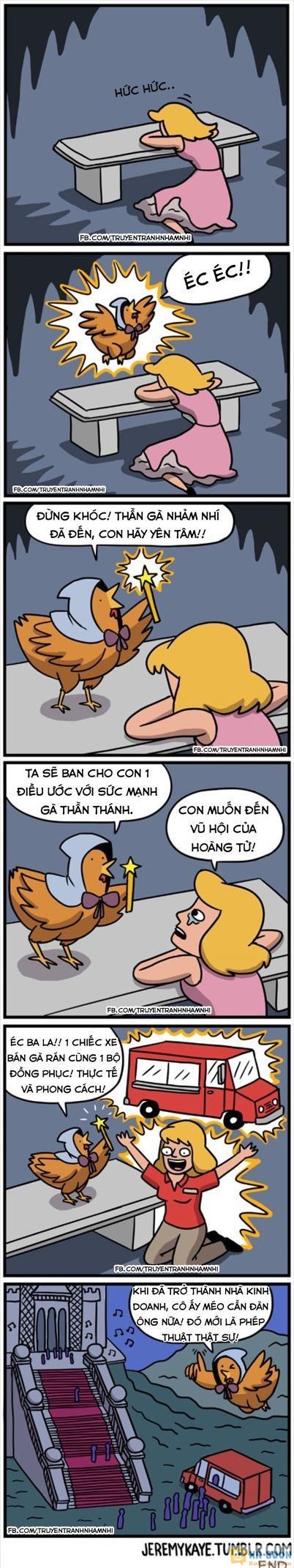  =)) <3   truyện tranh: lọ lem - phiên bản gà rán :d  =)) <3  