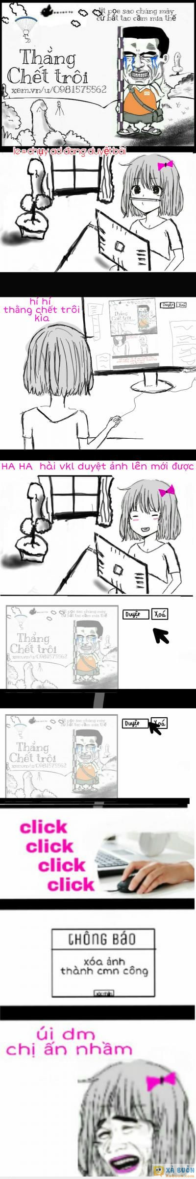  :x :x  chị ad trong mắt thằng chết trôi :))  <3  -  haivl | hài hước | hài vl 