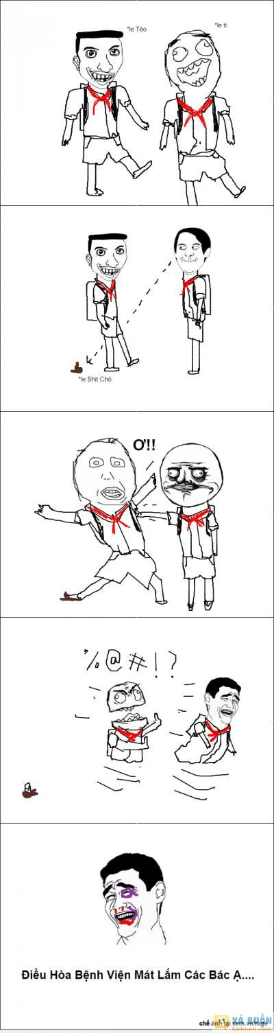  =))  cách troll thằng bạn của em khi đi học về :)) :v *nút like* ở dưới :3  :v 