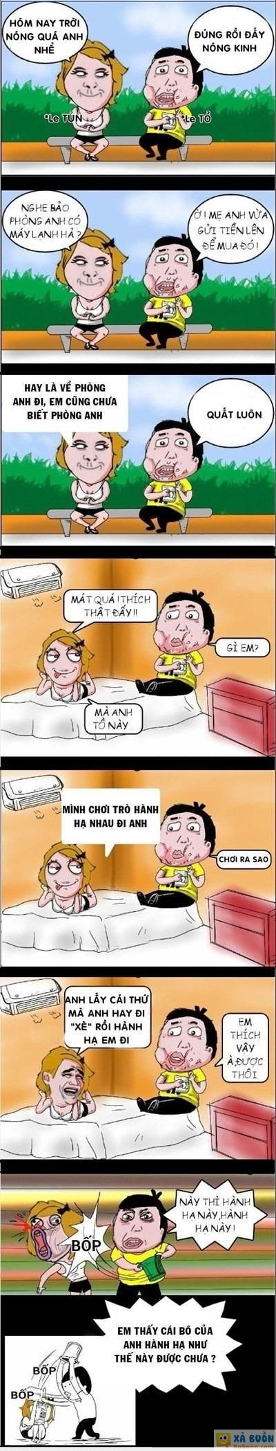  :v  này thì hành hạ =))  :d  -  haivl | hài hước | hài vl   