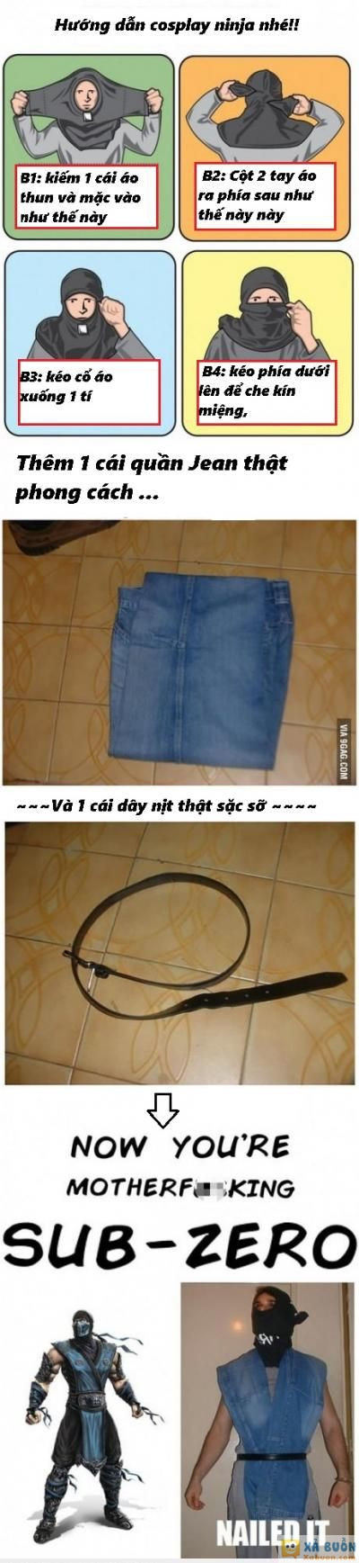  :v  feel like a ninja :d  :d  -  haivl | hài hước | hài vl   