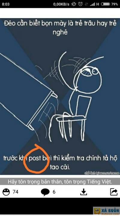  :x :x  như vậy cũng lên giọng " tôn trọng tv"  :( 