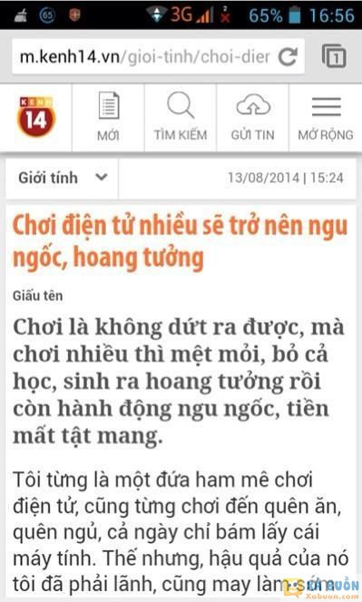  :(  thằng viết báo liều nhất hệ mặt trời :d  :3  -  haivl