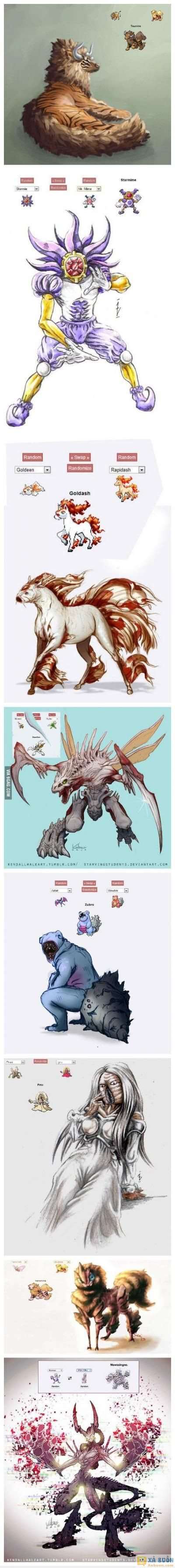  :3  khi các pokemon xếp hình với nhau p3  :(  -  haivl | hài hước | hài vl 