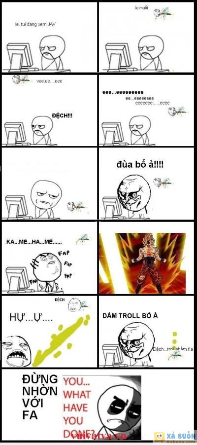  <3  đừng nhờn với fa =))  :v  -  haivl | hài hước | hài vl   
