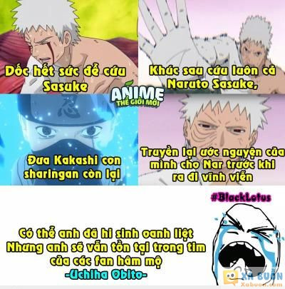  =)) <3   lúc nào cũng chỉ vì bạn bè và đồng đội anh ý là " uchiha obito" :(  :x :x 