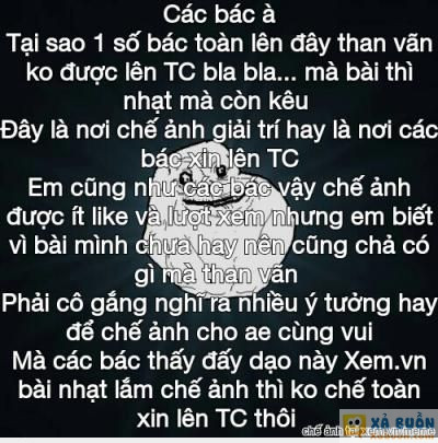  :v  gửi các bác đòi lên tc  <3  -  haivl | hài hước | hài vl   