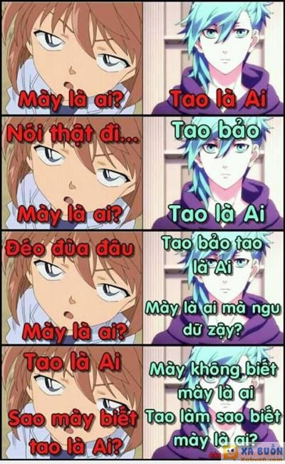  <3 <3   khi 2 thằng tên ai nói chuyện :))  :v  -  haivl | hài hước | hài vl 