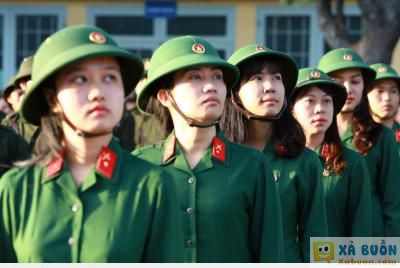  :v  5 cô gái tình nguyện tòng quân (các bạn nam đâu hết rồi)  =)) <3  