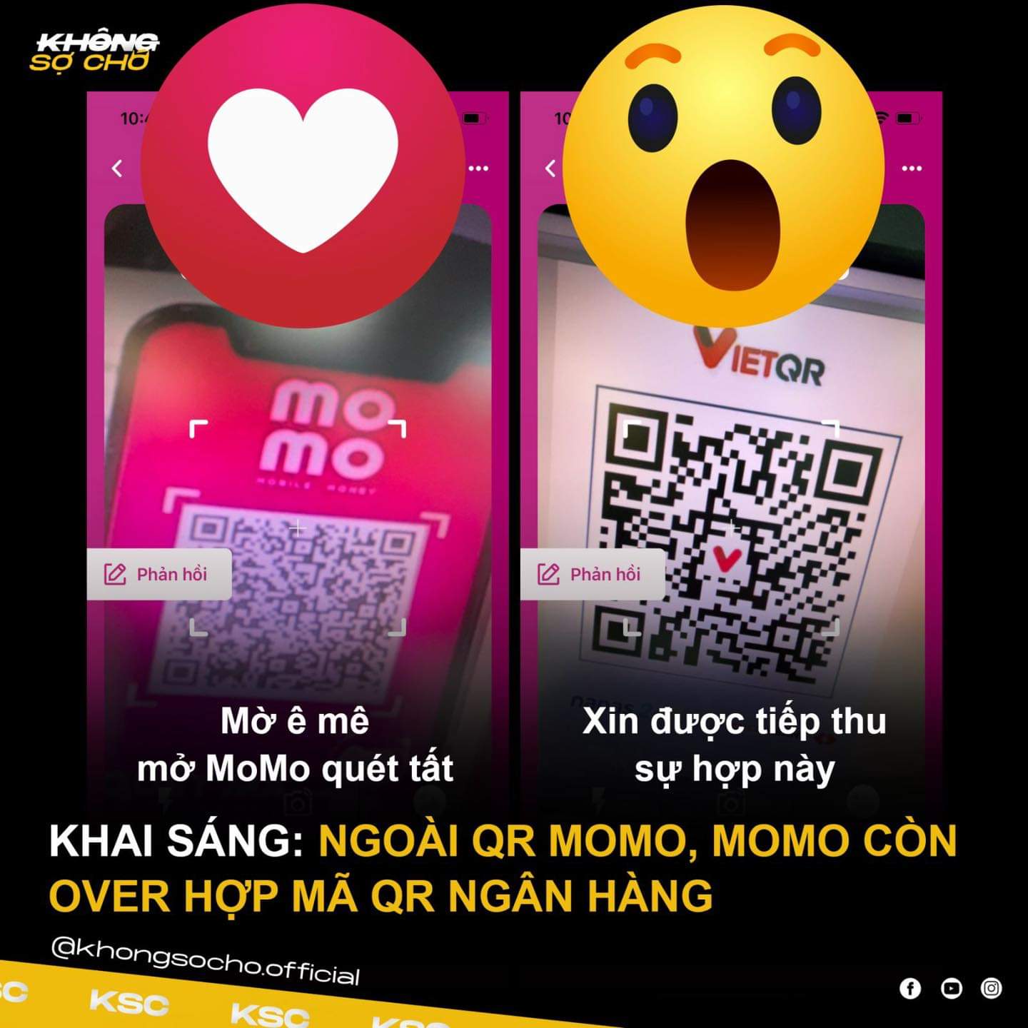 TƯỞNG KHÔNG HỢP MÀ LẠI OVER HỢP

Hoá ra MoMo không chỉ quét được QR 