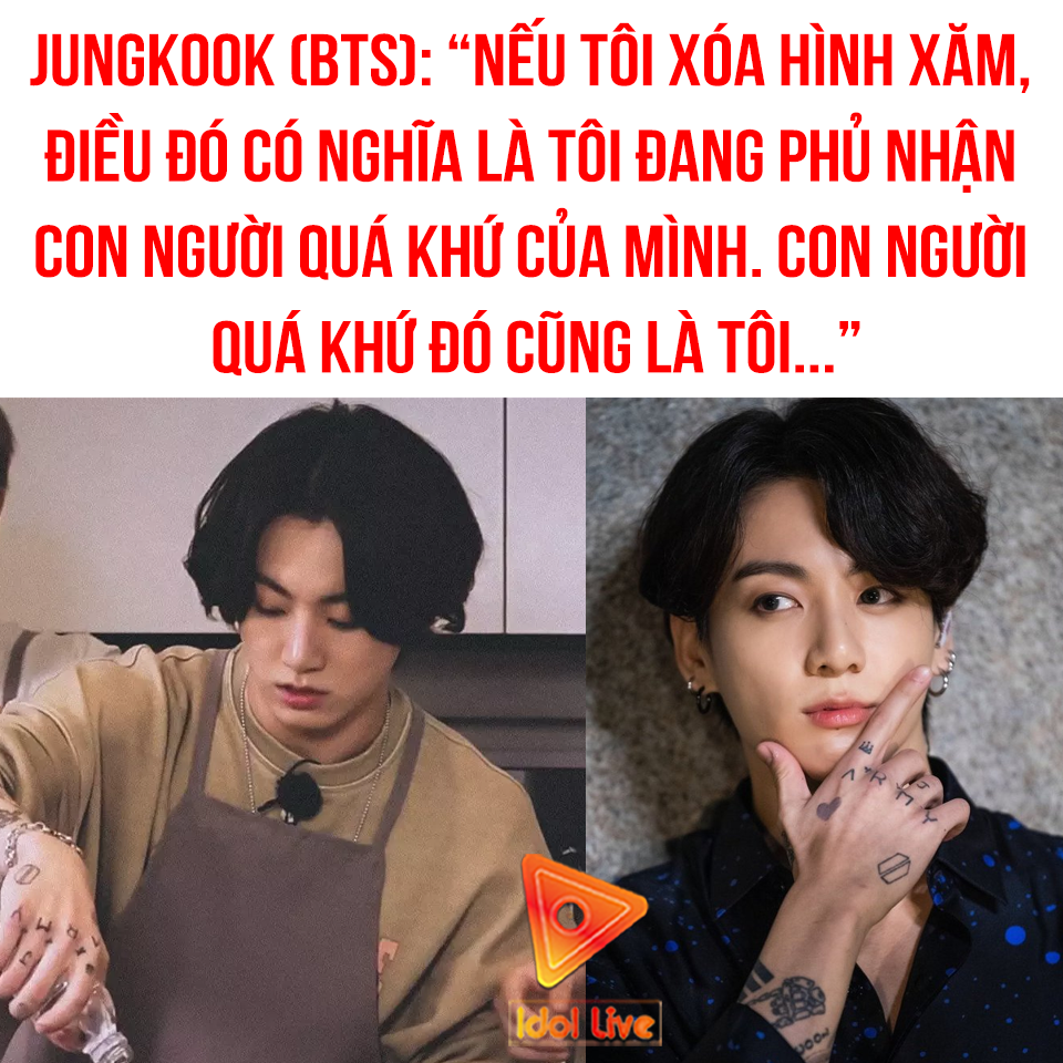 Giải mã ý nghĩa hình xăm kín cánh tay của Jung Kook (BTS) - Âm nhạc